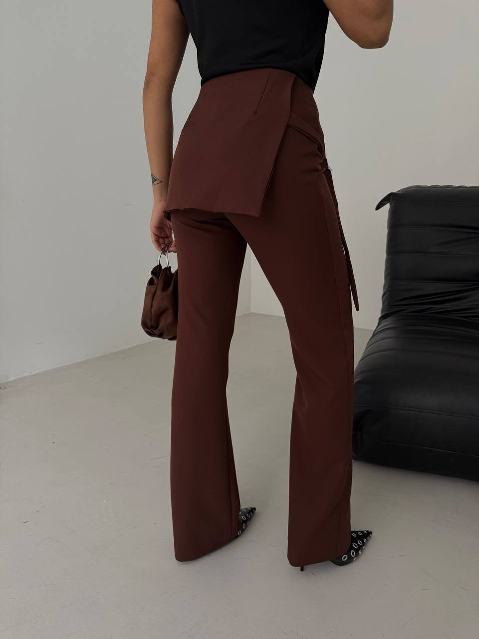 Etek Detaylı Pantolon