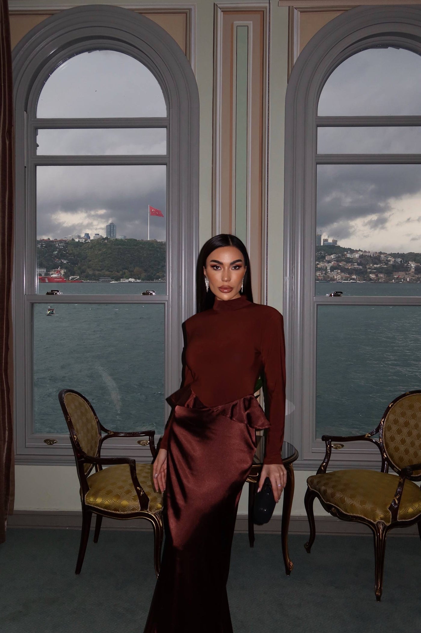 Diamond Dress Kırmızı